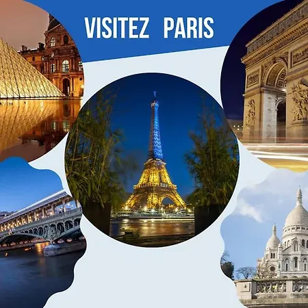 Lägenhet Le Cocon/10 Min De Paris, Rer A A 4 Min *